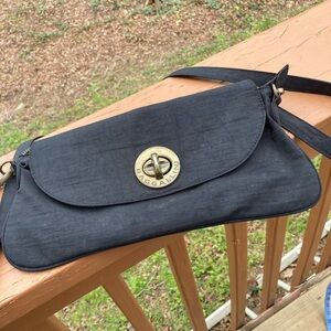 Baggallini black nylon convertible bag